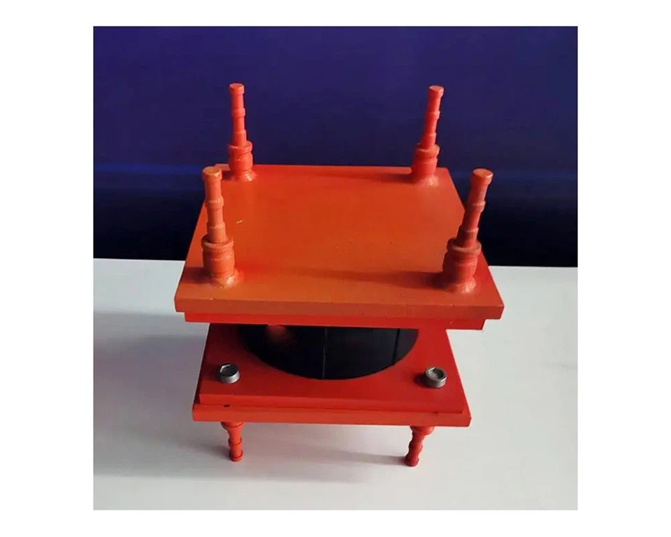 High Damping Isolation Rubber Bearing(HDRb) For Buildings, High Bridges Or Other Structures factory